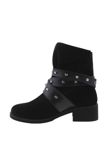 Осенние ботинки Tayana с заклепками, с пряжкой из натуральной замши