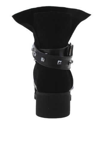 Осенние ботинки Tayana с заклепками, с пряжкой из натуральной замши