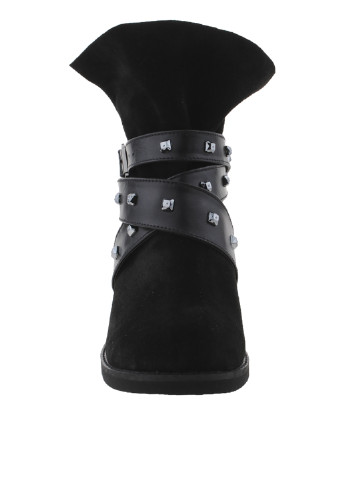 Осенние ботинки Tayana с заклепками, с пряжкой из натуральной замши