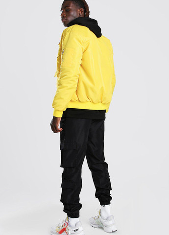 Бомбер Boohoo на кнопках (340310278)