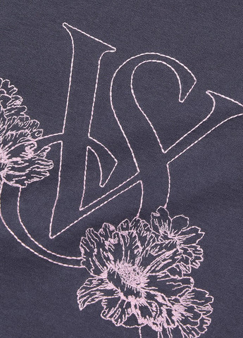 Темно-синее домашнее платье платье-футболка Victoria's Secret однотонное