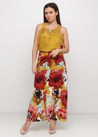 Комбінована кежуал сукня Rinascimento з квітковим принтом