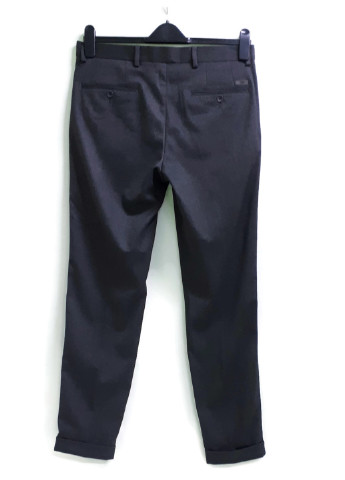Темно-серые кэжуал демисезонные зауженные брюки S.Oliver