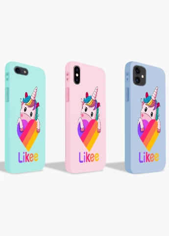 Чехол силиконовый Apple Iphone Xs Max Лайк Единорог (Likee Unicorn) (8226-1597) MobiPrint (219487481)