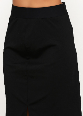 Черная кэжуал однотонная юбка Gap а-силуэта (трапеция)