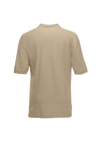 Оливковая (хаки) футболка-поло для мужчин Fruit of the Loom