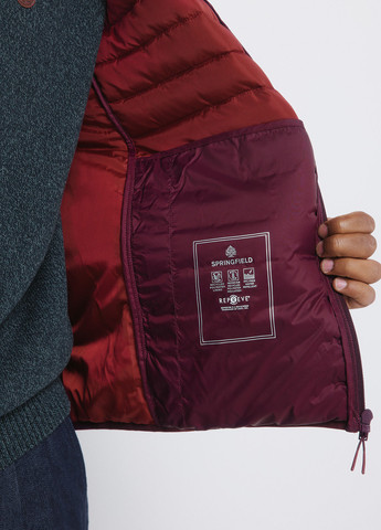 Бордовая демисезонная куртка Springfield