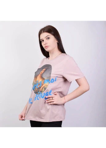 Футболка женская, мокко Power - (253311587)