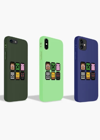 Чохол силіконовий Apple Iphone 11 Pro Майнкрафт (Minecraft) (9231-1173) MobiPrint (219357366)