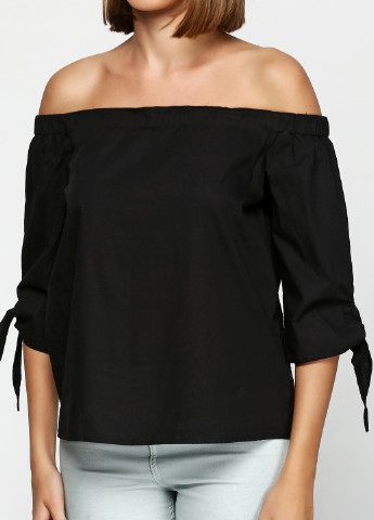 Чорна літня блуза Miami Style
