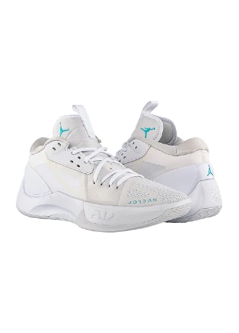 Белые демисезонные кроссовки zoom separate Jordan