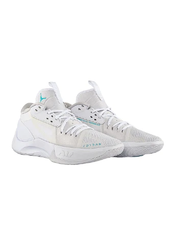 Белые демисезонные кроссовки zoom separate Jordan