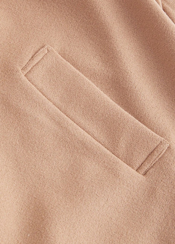 Бежевое демисезонное Пальто SHEIN