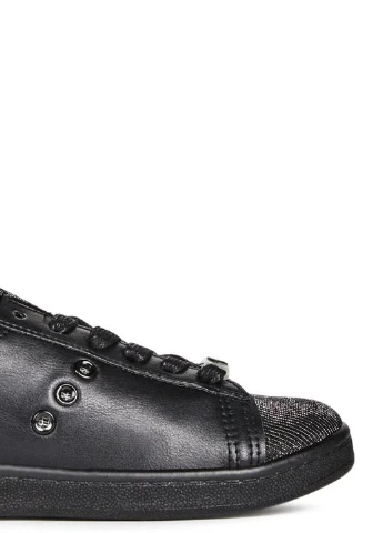Черные кеды JustFab