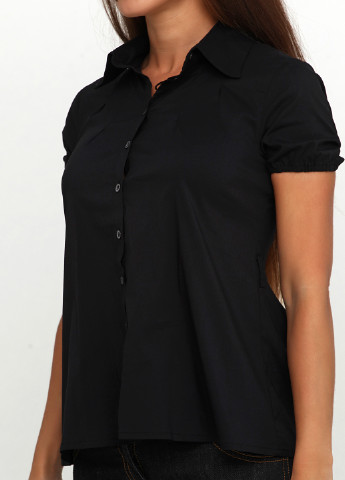 Черная летняя блуза Patrizia Pepe