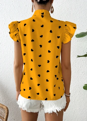 Жовта блуза SHEIN