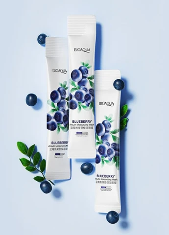 Bioaqua Ночной крем маска для лица с экстрактом черники WONDER SLEEP MASK 4г*20шт. (0021) — Крем, Китай (252548776)