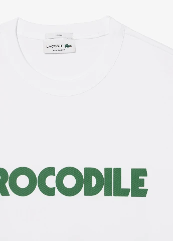 Біла футболка Lacoste