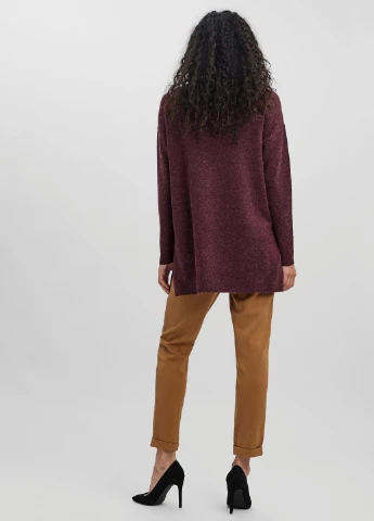 Бордовий демісезонний светр Vero Moda