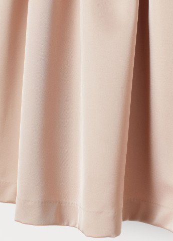 Светло-розовая однотонная юбка H&M