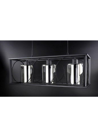 Люстра підвісна стельова в стилі LOFT (лофт) 11825/3-br Чорний 35х24х63 см. Sunnysky (253122422)