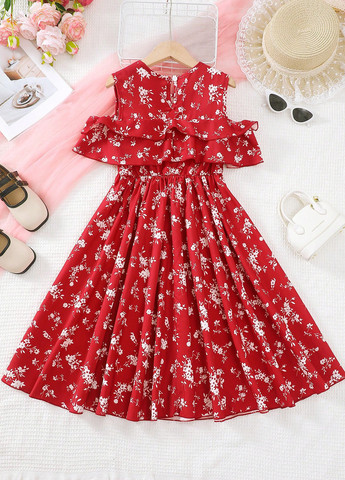 Червона сукня SHEIN (366071364)