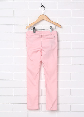 Светло-розовые демисезонные со средней талией джинсы Name it