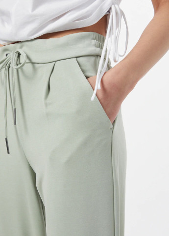Мятные кэжуал демисезонные джоггеры, укороченные брюки Vero Moda