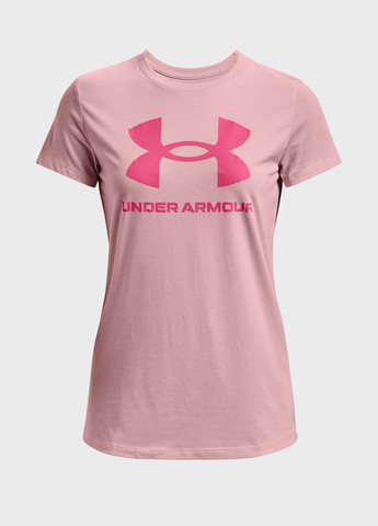 Світло-рожева літня футболка Under Armour