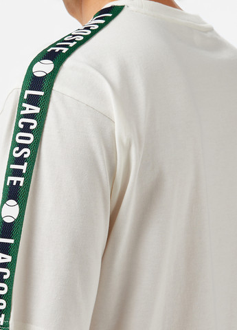 Біла футболка Lacoste