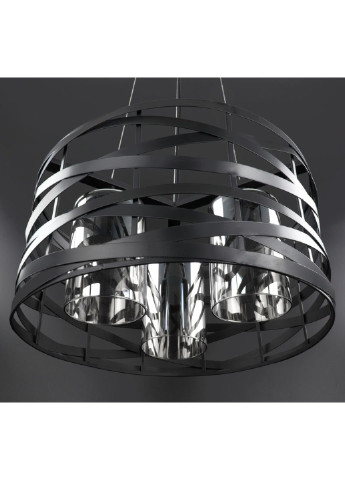 Люстра потолочная подвесная в стиле LOFT (лофт) 3222/3-gr Черный 40х40х40 см. Sunnysky (253630353)