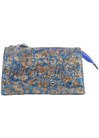 Жіноча шкіряна косметичка 19,5х11х5,5 см Desisan (253174274)