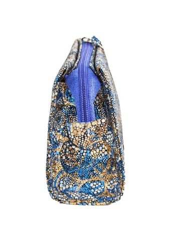 Жіноча шкіряна косметичка 19,5х11х5,5 см Desisan (253174274)