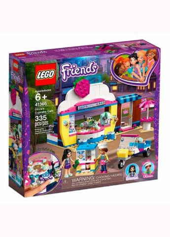 Конструктор Lego Friends Кондитерская Оливии 335 деталей (207383159)