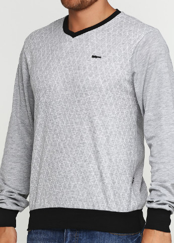 Светло-серый демисезонный пуловер пуловер MSY