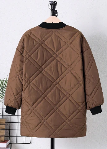 Бежева зимня куртка SHEIN