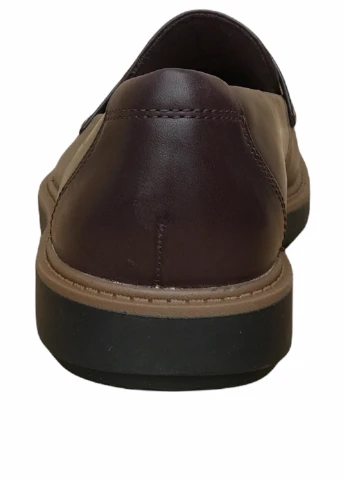 Clarks Туфлі лофери темно-бордовий з натуральна шкіра, — демісезон (252011560)