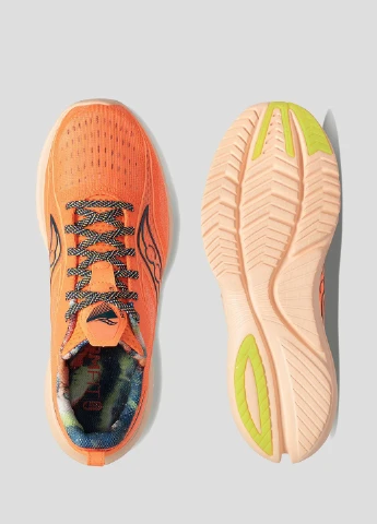 Кроссовки для бега Kinvara 13 Saucony оранжевые всесезоны (255171928)