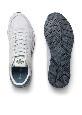 Серые демисезонные кроссовки Lacoste Partner 70s