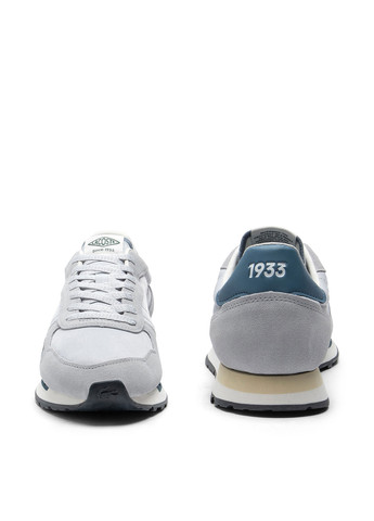 Серые демисезонные кроссовки Lacoste Partner 70s