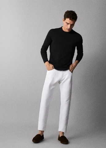 Чорний демісезонний джемпер джемпер Massimo Dutti