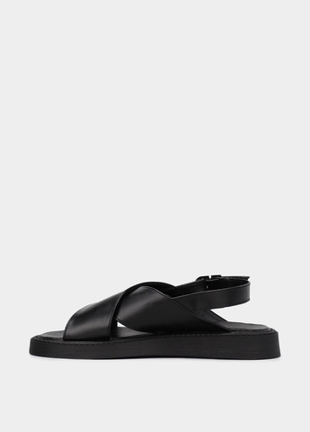 Черные босоножки Braska с ремешком