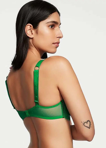 Зелений демісезонний комплект (бюстгальтер, трусики) Victoria's Secret