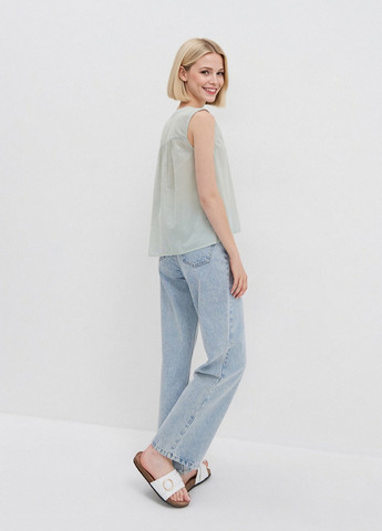 Мятная блуза House