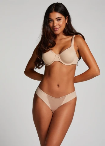 Бежевий бюстгальтер Hunkemoller з кісточками поліамід