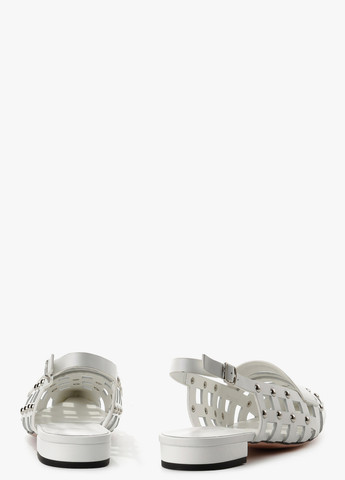 Le'BERDES Туфлі слінгбекі білий з натуральна шкіра, україна — літо (370451818)