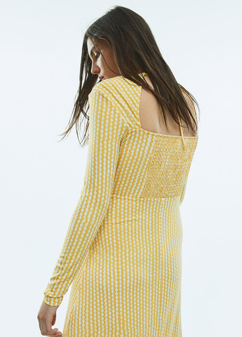 Комбінована кежуал сукня H&M з геометричним візерунком