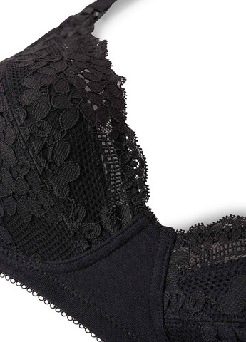 Чорний бюстгальтер для годуючих C&A без кісточок поліамід