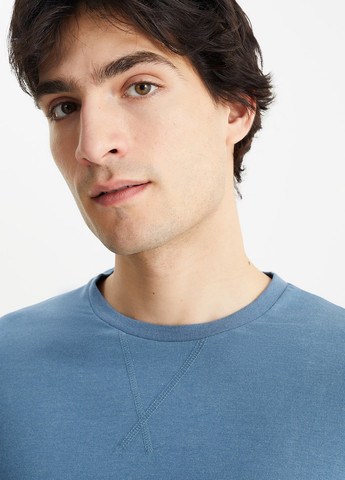 Синий демисезонный комплект (лонгслив, шорты) C&A