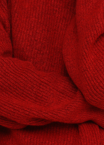 Красный демисезонный свитер CREP woman fashion